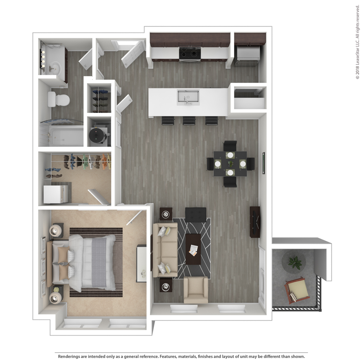 Central D Floorplan